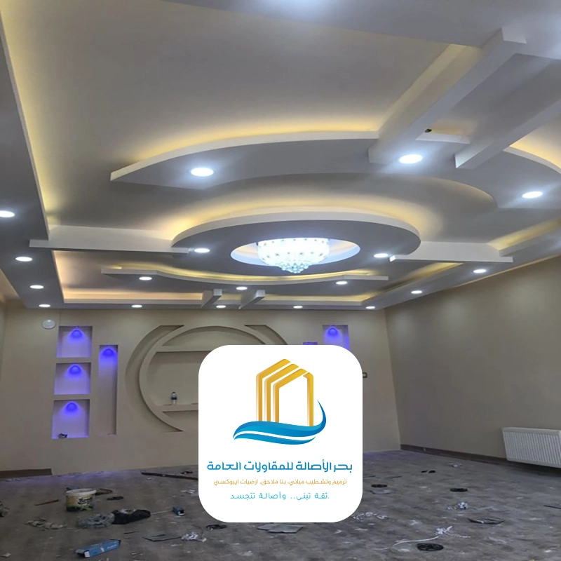 ديكورات جبس حديثة في الرياض