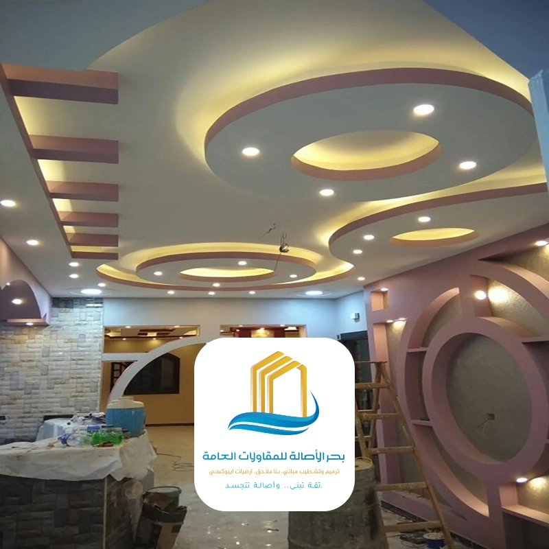 ديكورات جبس حديثة في الرياض